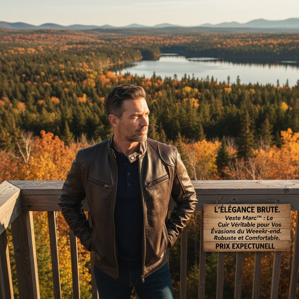Marc™ | Veste en cuir pour hommes