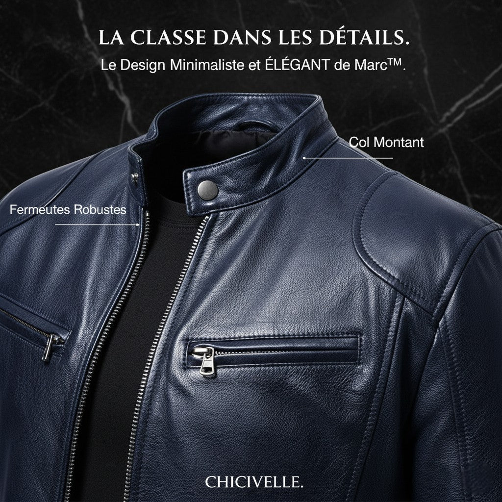 Marc™ | Veste en cuir pour hommes