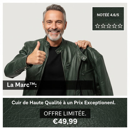 Marc™ | Veste en cuir pour hommes
